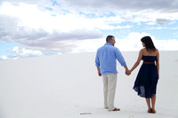 Jennifer + Mike Engaged White Sands El Paso Engagement Photographer Mountain Star Photography