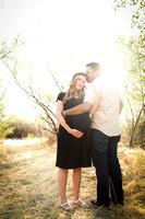 Amber & Dan Trejo - El Paso Maternity Portrait Photo Session Mountain Star Photography Studio