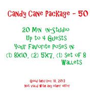Candy Cane Mini Session - $50